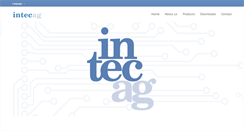 Desktop Screenshot of intecag-switzerland.ch