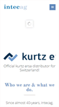 Mobile Screenshot of intecag-switzerland.ch